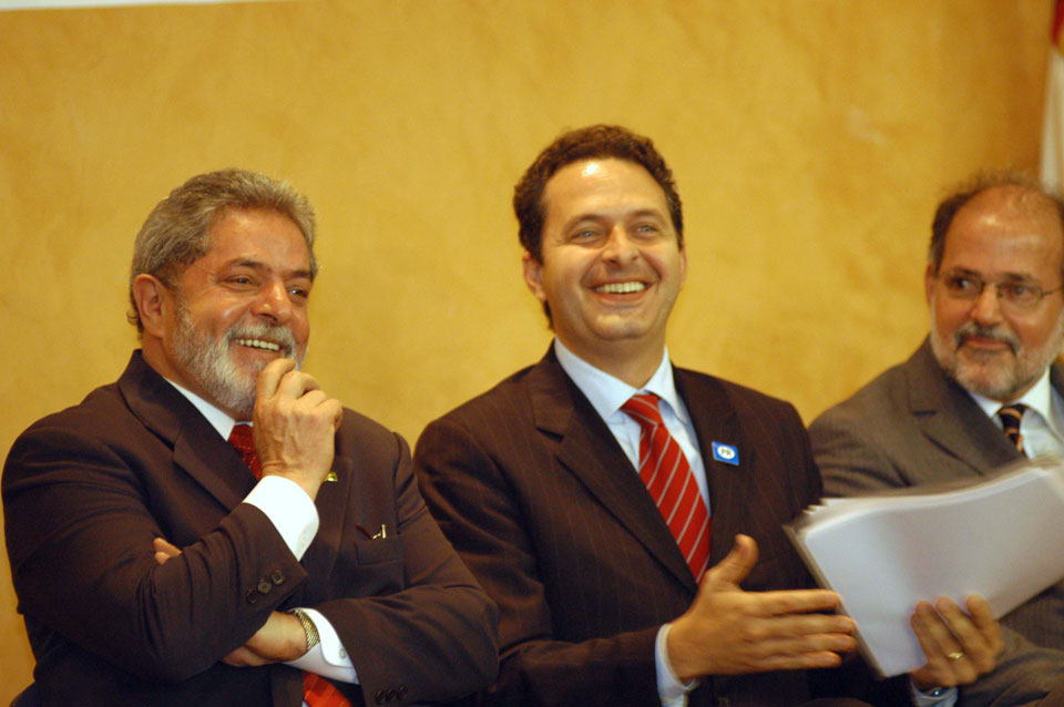 Eduardo Campos e Miguel Arraes