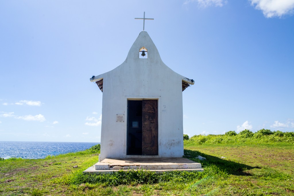 Capela de São Pedro fica em local privilegiado, com vista do mar de dentro e do mar de fora. Foto: Luiz Pessoa/NE10