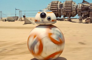 BB-8 em cena de Star Wars: O Despertar da Força