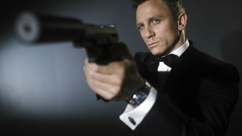 Daniel Craig como James Bond. Foto: Reprodução internet